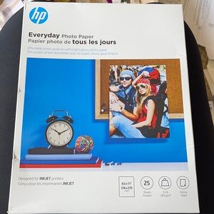 3 sizes of HP Everyday Photo Paper